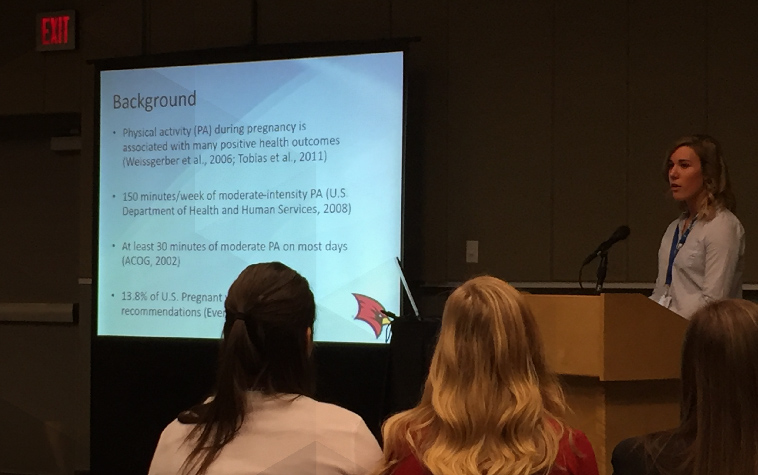 A presentation being given